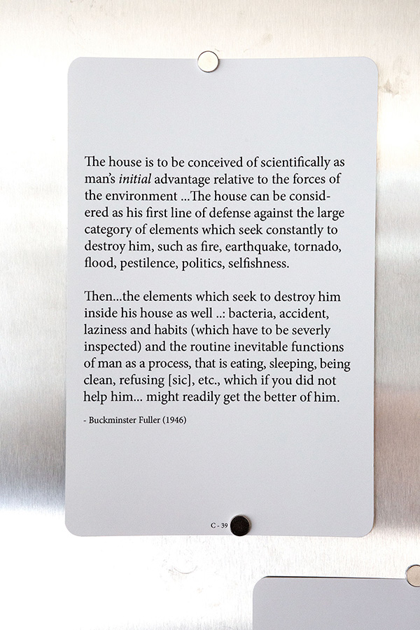 Claudia Weber - An experimental two-months stay in Mies van der Rohe's McCormick House turned art museum